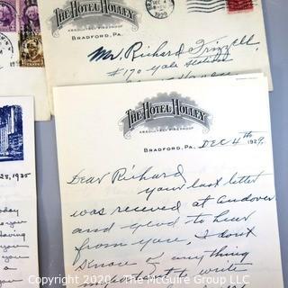 Collectible: Ephemera: personal letters on interesting letterheads see all photos