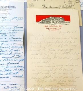 Collectible: Ephemera: personal letters on interesting letterheads see all photos