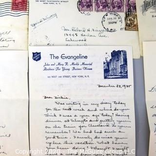 Collectible: Ephemera: personal letters on interesting letterheads see all photos