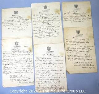 Collectible: Paper: 1926: handwritten poems on hotel letterhead: by Arnold (??????)