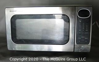 Sharp Carousel Microwave in Stainless Steel Finish,