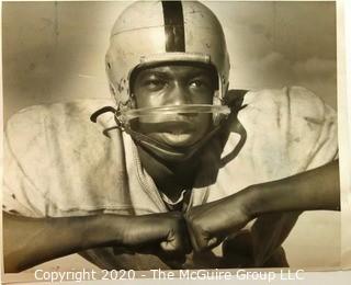 Photo: Collectible: Football: Minneapolis South High: 1957: Linebacker Ben Nolen by Paul Siegel