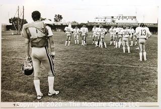 Photo: Historical: Football: College: Minnesota Golden Gophers - Fred Orgas injured on sideline