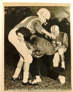 Photo: Historical: Football: College: 1964: Tulsa - early female asst. coach Jackie Stringer