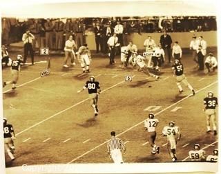 Photo: Historical: Football: College: 1967: Notre Dame vs Miami - late game scoring drive by Miami