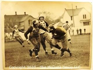 Photo: Historical: College Football: attributed to Dwight T Reed ~1958. May be of him playing in 1930's