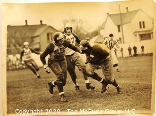 Photo: Historical: College Football: attributed to Dwight T Reed ~1958. May be of him playing in 1930's