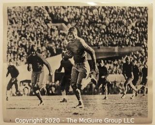 Photo: Historical: College Football: Rose Bowl: 1929: Iconic image of Roy Riegels of UC Berkeley running the wrong way 