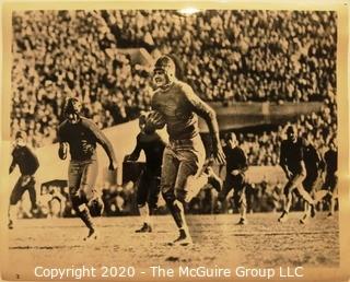 Photo: Historical: College Football: Rose Bowl: 1929: Iconic image of Roy Riegels of UC Berkeley running the wrong way 