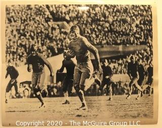 Photo: Historical: College Football: Rose Bowl: 1929: Iconic image of Roy Riegels of UC Berkeley running the wrong way 