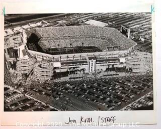 1987 Photo Series of the Construction of Dolphin "Joe Robbie" Stadium from Ground Breaking to Completion, Multiple Photographers. 