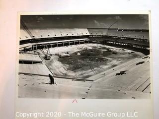 1987 Photo Series of the Construction of Dolphin "Joe Robbie" Stadium from Ground Breaking to Completion, Multiple Photographers. 