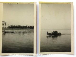 Black & White Pre WWII Photos of Crew of Identified Battleships Including the USS Arizona. See all photos