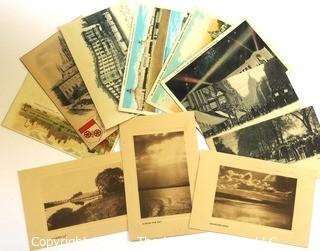 Group of Vintage Postcards.  Includes Some Real Photo Postcards. 