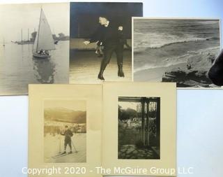 Group of Five Vintage Black & White Photos.