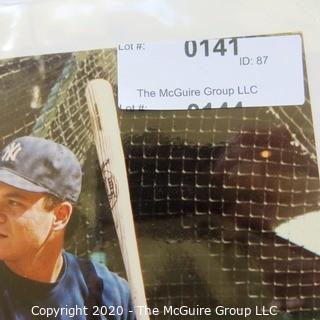 Color Autographed photo of NY Yankee Baseball Player Dan Pasqua