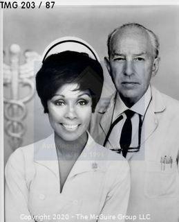 Photo: Print: Press Release: Vintage TV Show: Diahann Carroll as "Julia"