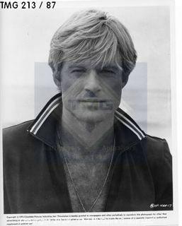 Photo: Print: Press Release: Vintage Movie Star: Robert Redford