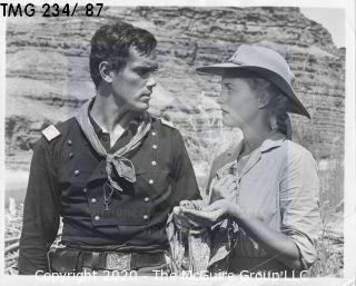 Photo: Print: Press Release: Vintage TV Movie: Jeffrey Hunter movie