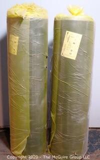 (2) Two New in Packaging Rolls of Rubber Tred-MOR Floor Sponge Cushion and Acoustic Systems Insulation; each roll 270 sq. ft.  