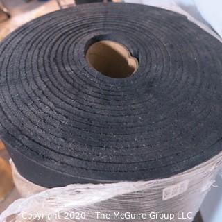 Lot of 2 Rolls of Rubber Floor Cushion and Acoustic Insulation.