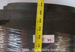 One Roll of Rubber Floor Cushion and Acoustic Underlayment; 6mm thick; approximately 200 sq. ft.  