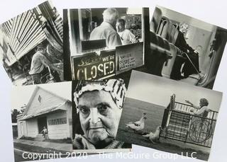 Collection of Black & White Large Format Photographs of Rural Life