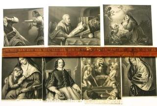 Group of Religious Themed Lithographs