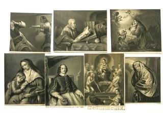 Group of Religious Themed Lithographs