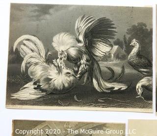 Group of Landscape and Farm Themed Lithographs