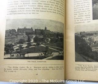 1899 Edition The East Coast Express Route To Scotland - Great Northern & North Eastern Railways Schedule