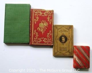 Four Small Format Antique Books of Literature 