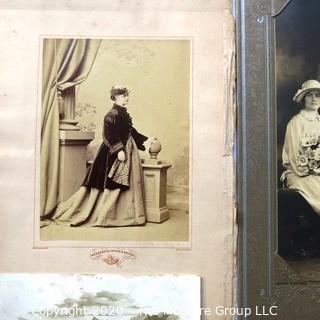 Group of Antique Cabinet Cards and Photographs