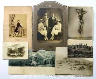 Group of Antique Cabinet Cards and Photographs