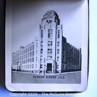 1941 Autograph Book from Herman Ridder Junior High School Bronx, New York. 