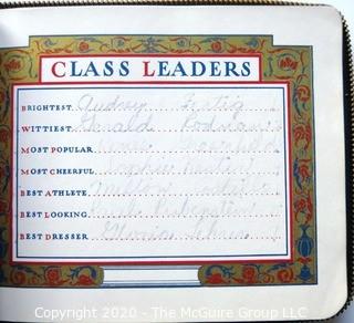 1941 Autograph Book from Herman Ridder Junior High School Bronx, New York. 