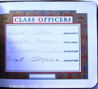 1941 Autograph Book from Herman Ridder Junior High School Bronx, New York. 