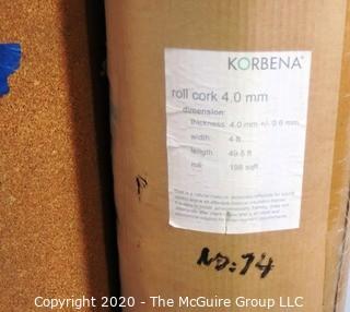 (2) Rolls of Cork Acoustical Control or Underlayment Cushion; each approximately 200 sq. ft. 