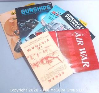 Group of Military Themed Paper Back Books Including Vietnam