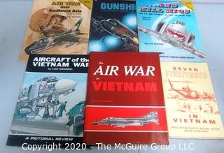 Group of Military Themed Paper Back Books Including Vietnam