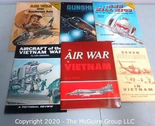 Group of Military Themed Paper Back Books Including Vietnam