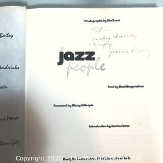 1976 Hardcover Copy of Jazz People by Dan Morgenstern