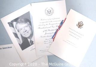 Large Collection of Vintage Political Items including Inauguration Ephemera