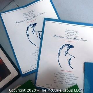 Large Collection of Vintage Political Items including Inauguration Ephemera