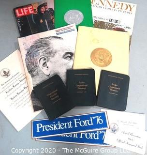 Group of Vintage Political Memorabilia 