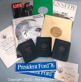 Group of Vintage Political Memorabilia 