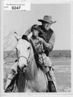 Photo: Print: Press Release: Vintage TV Star:  Gunsmoke lot