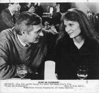 Photo: Print: Press Release: Vintage Movie:   - Woody Allen "Crimes & Misdemeanors"