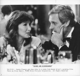 Photo: Print: Press Release: Vintage Movie:   - Woody Allen "Crimes & Misdemeanors"