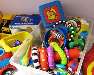 Group of Pre School Play Toys.- Room 13 Toy Closet